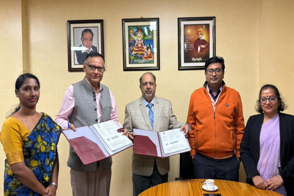 MSRUAS Signs MOU with National Institute of Advanced Studies (NIAS)
